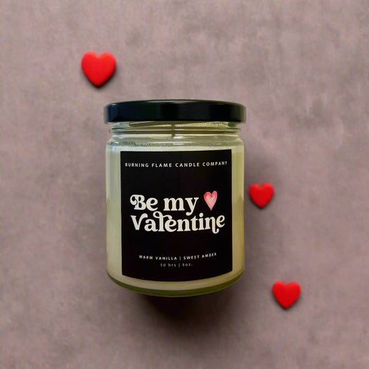 Be My Valentine Candle