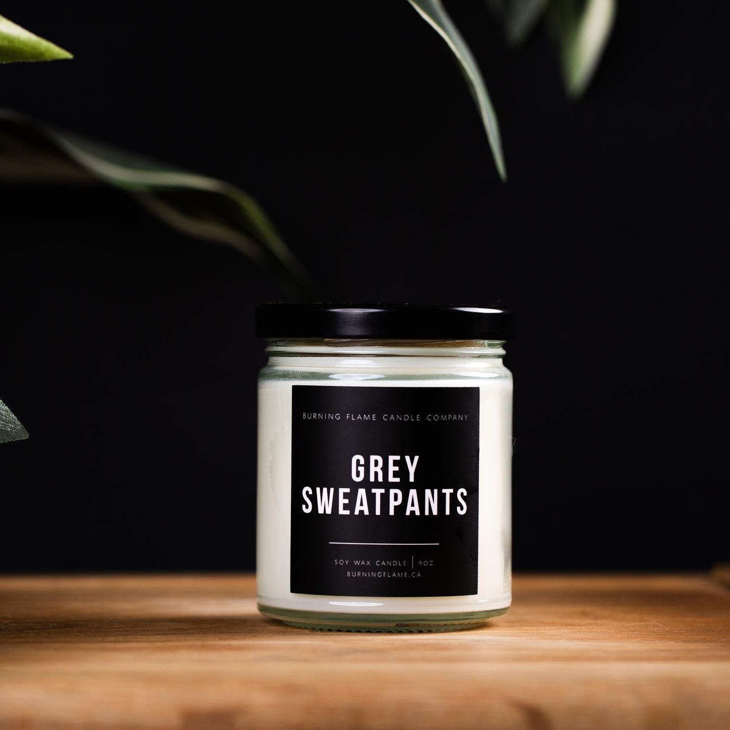 Grey Sweatpants Candle