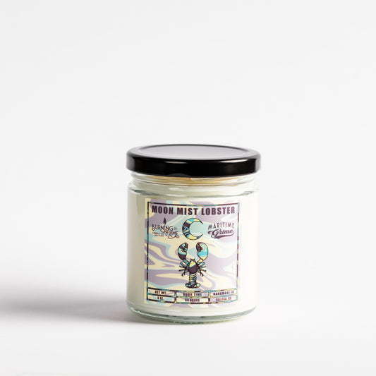 Moon Mist Lobster Candle