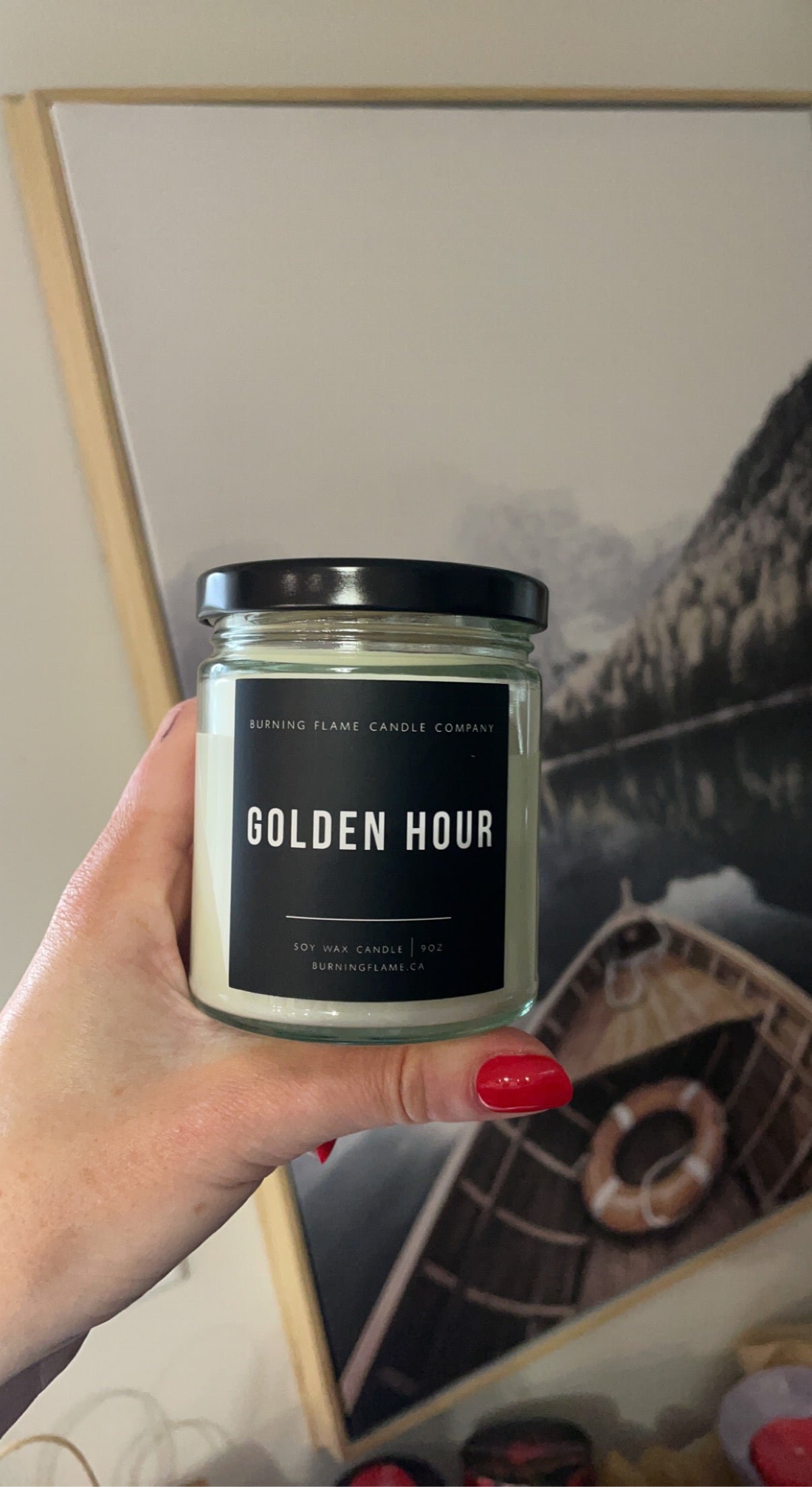 Golden Hour Candle